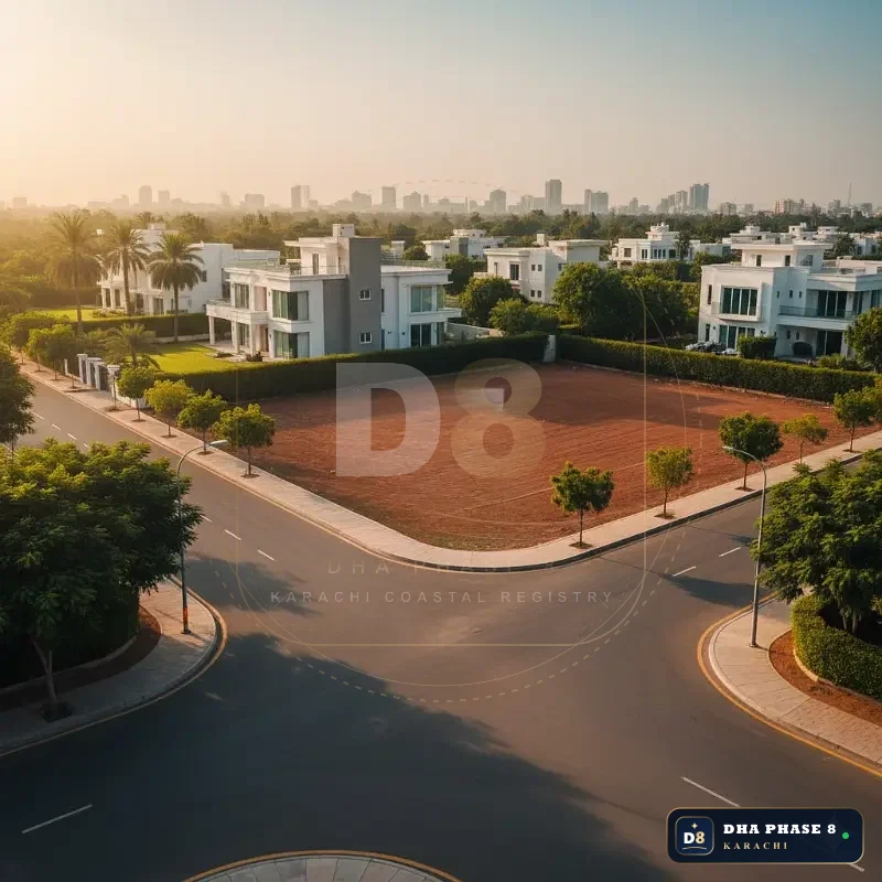 1,000 Sq Yd Residential Plot for Sale in Zone E, DHA Phase 8