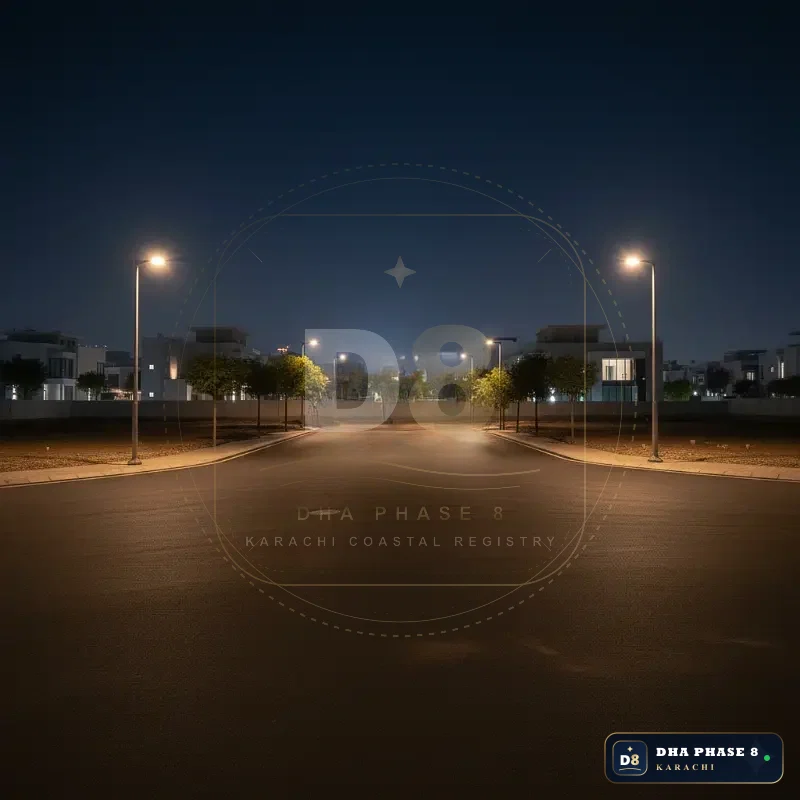 1,000 Sq Yd Residential Plot for Sale in Zone E, DHA Phase 8