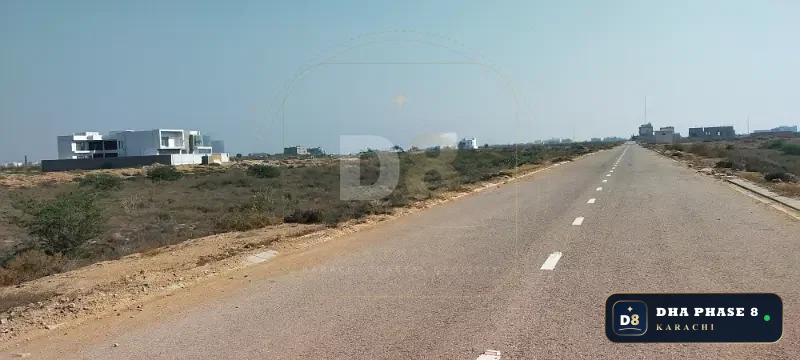 200 Sq Yd Commercial Plot for Sale in Phase 8 Extension, DHA Phase 8 | Corner Location