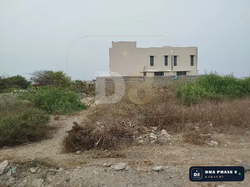 500 Sq Yd Residential Plot for Sale in Phase 8 Extension, DHA Phase 8 | West Open