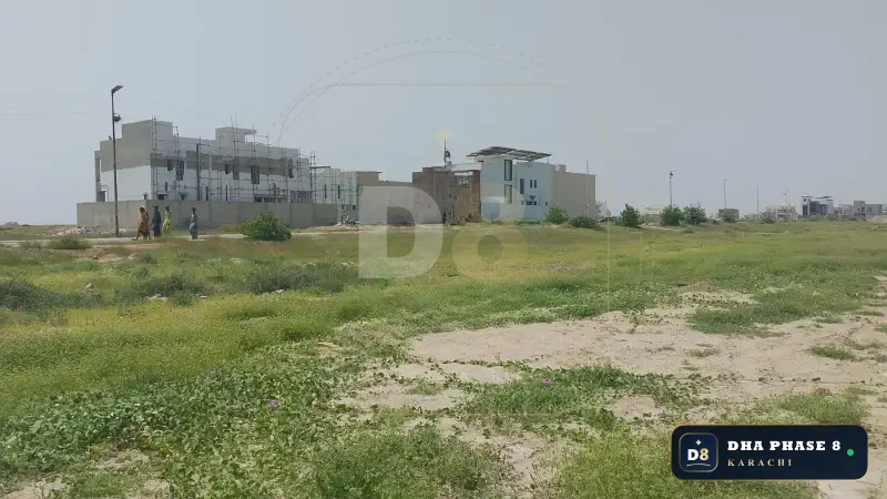 500 Sq Yd Residential Plot for Sale in Zone B, DHA Phase 8 | Ready to Move