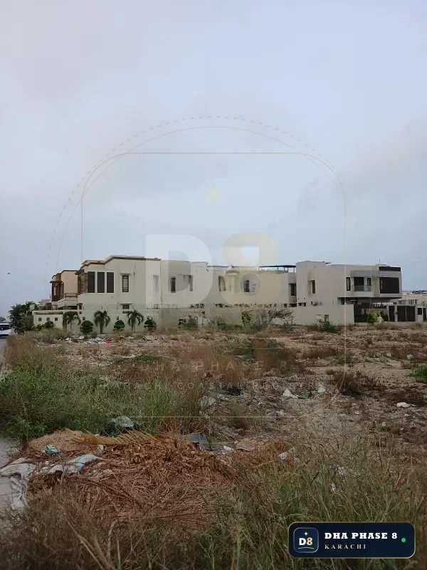 300 Sq Yd Residential Plot for Sale in Phase 8, DHA Phase 8 | Corner Location