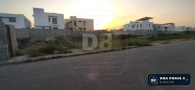 200 Sq Yd Commercial Plot for Sale in Al-Murtaza Commercial, DHA Phase 8 | Corner Location
