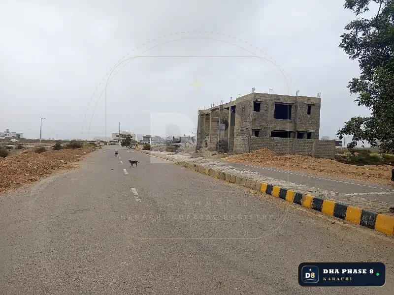 1,000 Sq Yd Residential Plot for Sale in Phase 8, DHA Phase 8