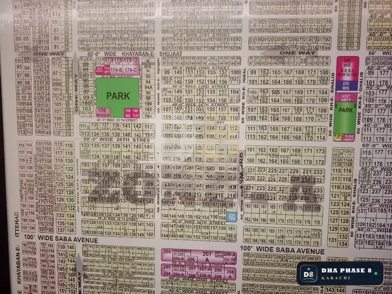 666 Sq Yd Residential Plot for Sale in Phase 8, DHA Phase 8