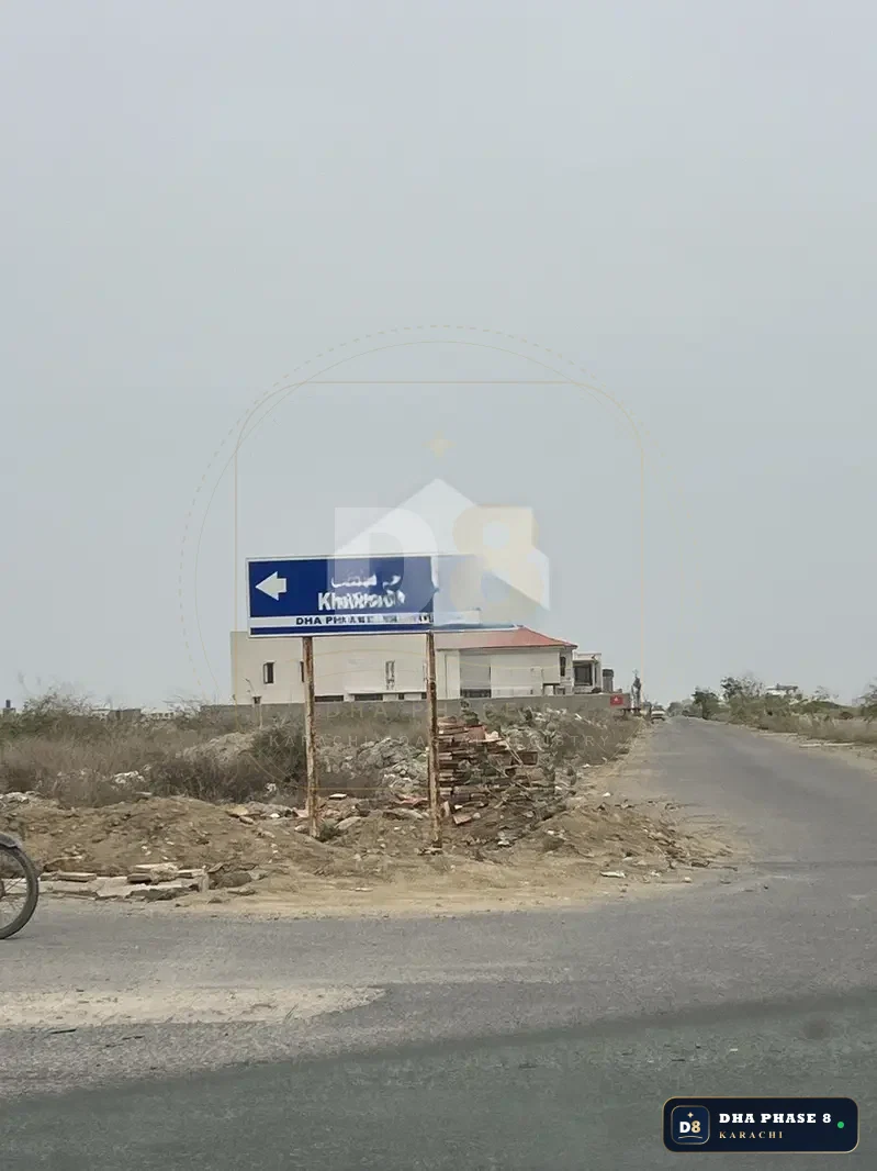 500 Sq Yd Residential Plot for Sale in Zone E, DHA Phase 8 | West Open