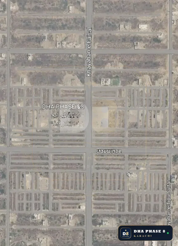 100 Sq Yd Commercial Plot for Sale in Peninsula Commercial, DHA Phase 8