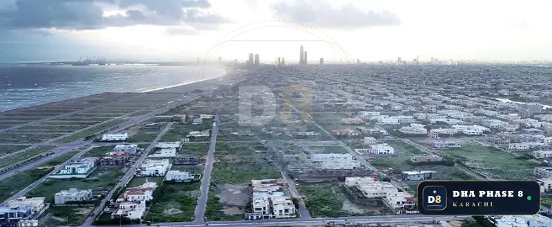 120 Sq Yd Residential Plot for Sale in Zone B, DHA Phase 8 | West Open