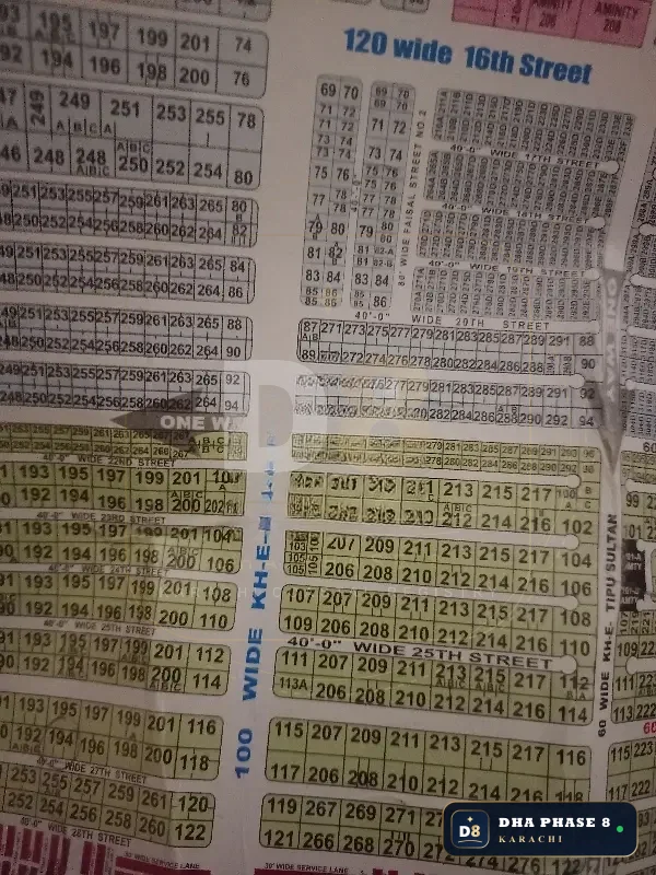 2,000 Sq Yd Residential Plot for Sale in Phase 8, DHA Phase 8