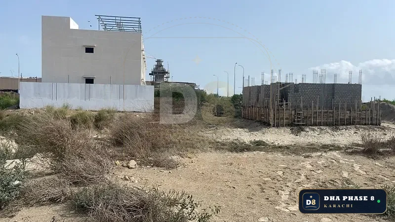600 Sq Yd Residential Plot for Sale in Phase 8, DHA Phase 8 | West Open
