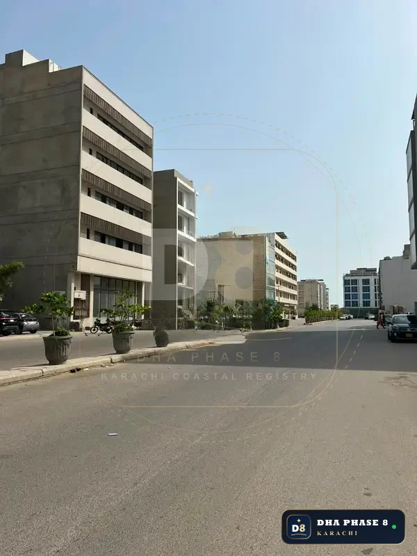 100 Sq Yd Residential Plot for Sale in Zulfiqar Commercial, DHA Phase 8 | Corner Location