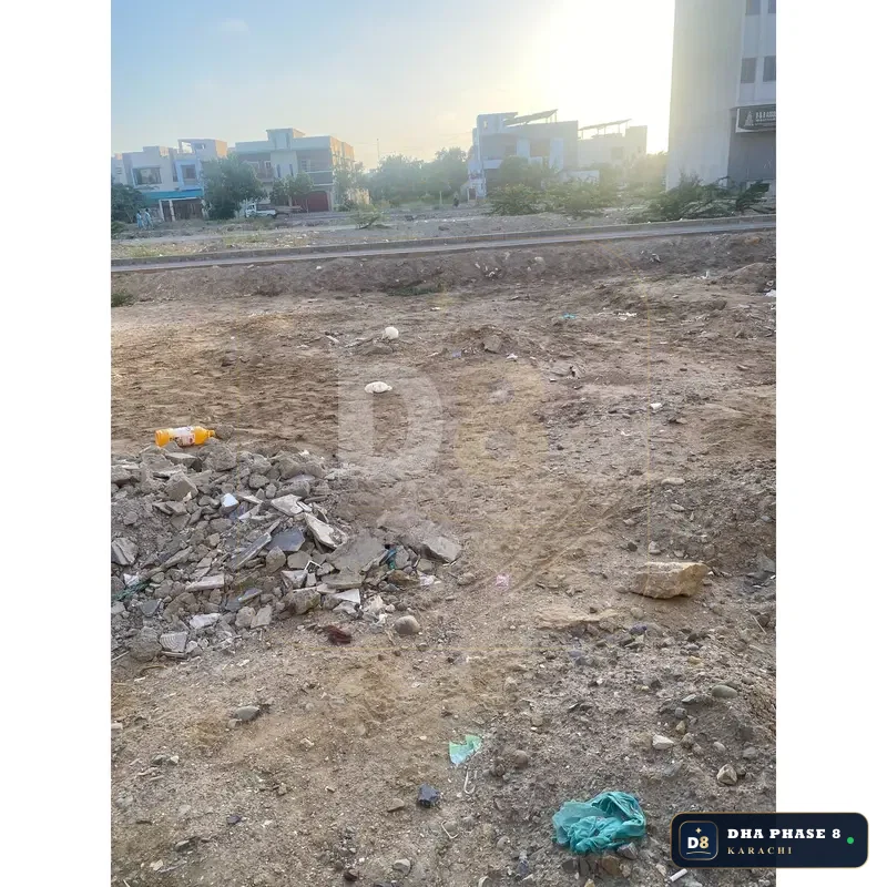 300 Sq Yd Residential Plot for Sale in Phase 8 Extension, DHA Phase 8 | Corner Location