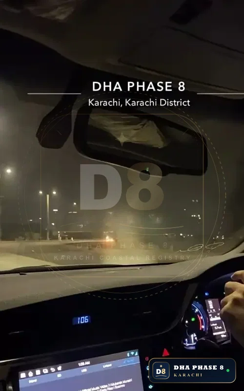 500 Sq Yd Residential Plot for Sale in Zone E, DHA Phase 8 | Corner Location