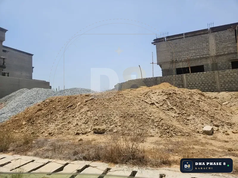 100 Sq Yd Commercial Plot for Sale in Phase 8 Extension, DHA Phase 8