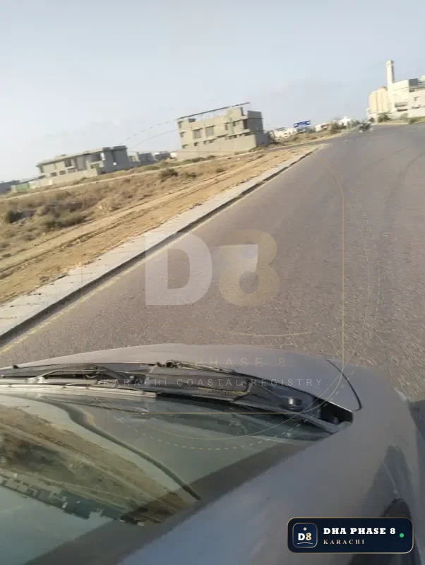 222 Sq Yd Residential Plot for Sale in Khayaban-e-Ghalib, Zone E, DHA Phase 8 | West Open