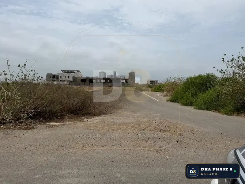 666 Sq Yd Residential Plot for Sale in Phase 8, DHA Phase 8 | West Open