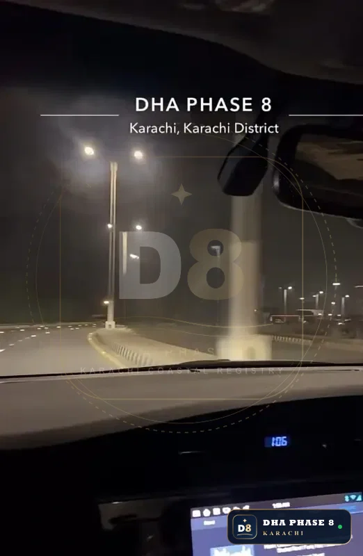 500 Sq Yd Residential Plot for Sale in Zone B, DHA Phase 8