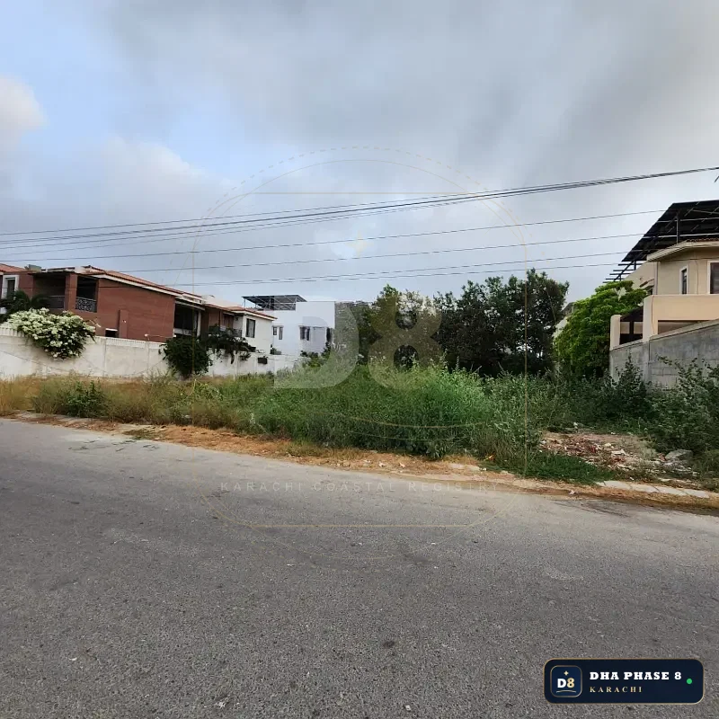 2,000 Sq Yd Residential Plot for Sale in Phase 8, DHA Phase 8
