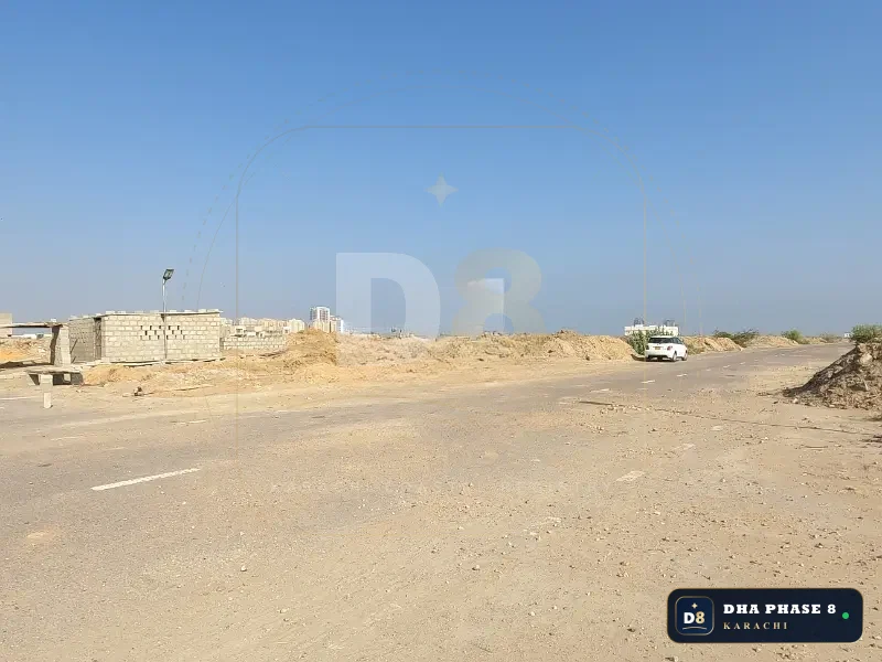100 Sq Yd Commercial Plot for Sale in Phase 8, DHA Phase 8