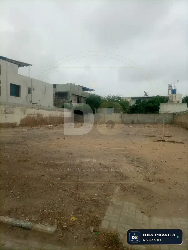 500 Sq Yd Residential Plot for Sale in Zone B, DHA Phase 8 | West Open