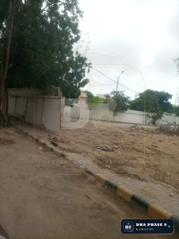 500 Sq Yd Residential Plot for Sale in Zone E, DHA Phase 8 | West Open