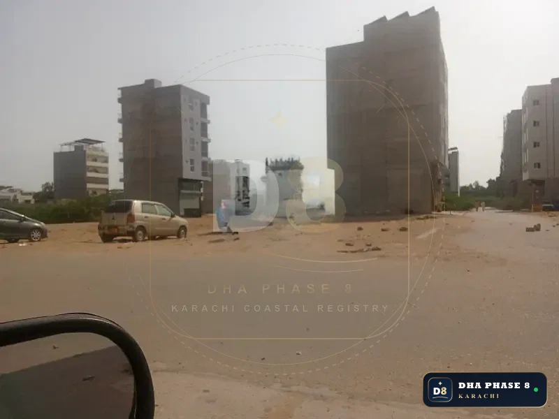 200 Sq Yd Commercial Plot for Sale in Phase 8, DHA Phase 8