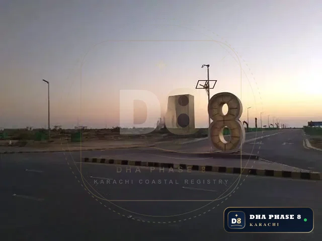 1,000 Sq Yd Commercial Plot for Sale in Zone A, DHA Phase 8