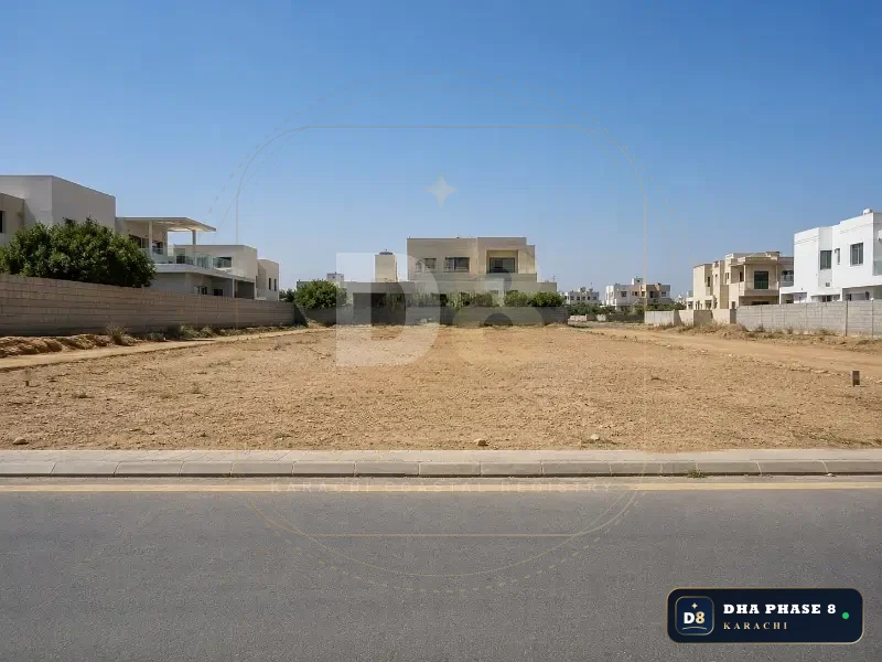 2,000 Sq Yd Residential Plot for Sale in Phase 8, DHA Phase 8