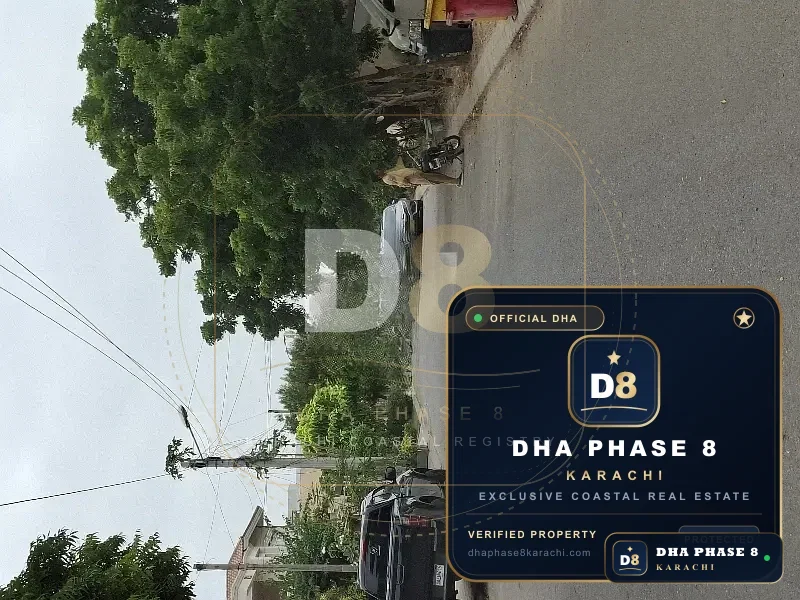 600 Sq Yd Residential Plot for Sale in Phase 8, DHA Phase 8 | West Open