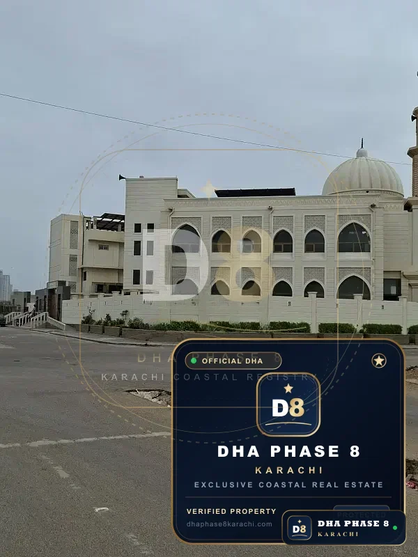 300 Sq Yd Residential Plot for Sale in Phase 8, DHA Phase 8