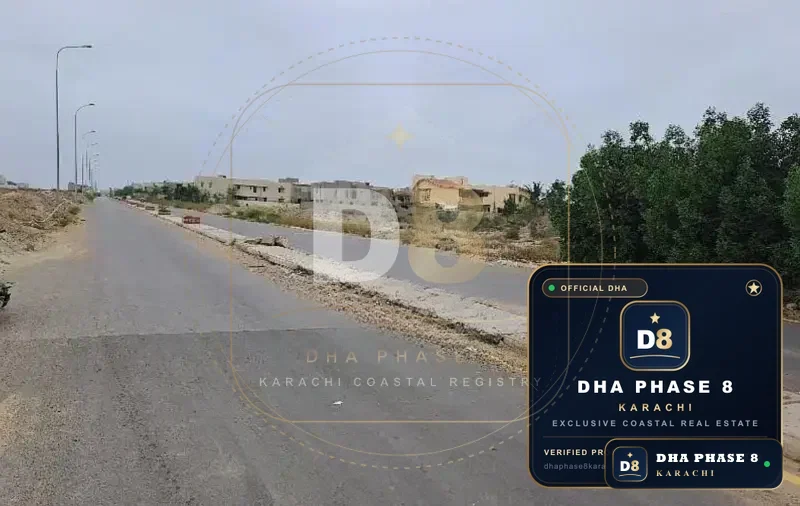 2,000 Sq Yd Residential Plot for Sale in Zone E, DHA Phase 8