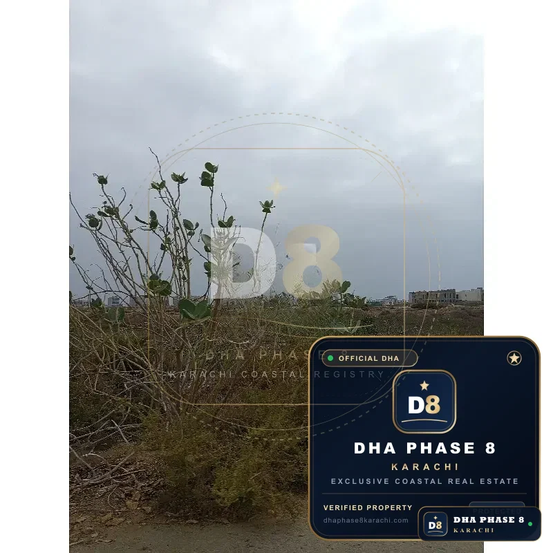 500 Sq Yd Residential Plot for Sale in Phase 8, DHA Phase 8