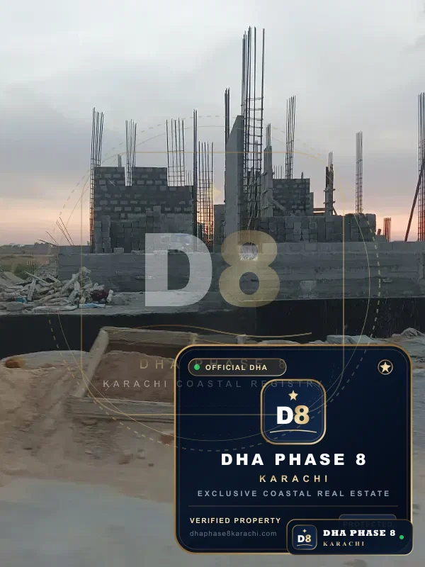 2,000 Sq Yd Residential Plot for Sale in Zone D, DHA Phase 8