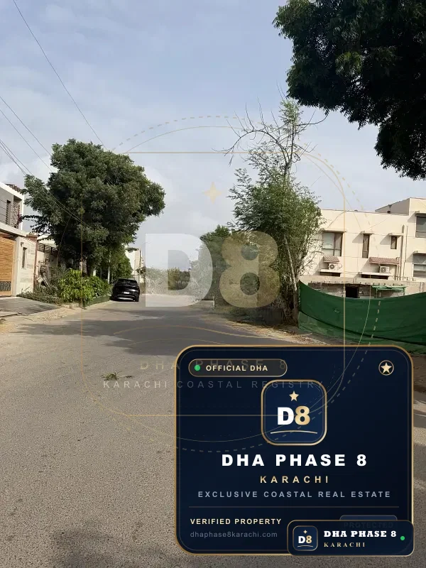 500 Sq Yd Residential Plot for Sale in Phase 8, DHA Phase 8