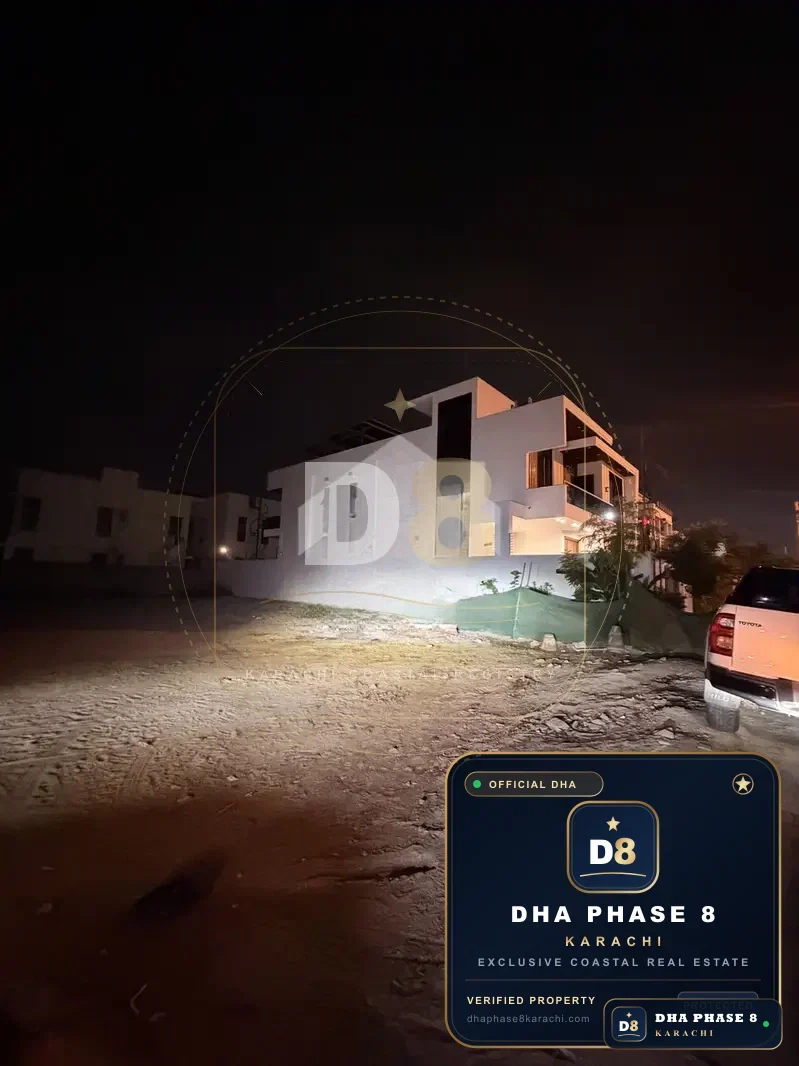500 Sq Yd Residential Plot for Sale in Phase 8, DHA Phase 8