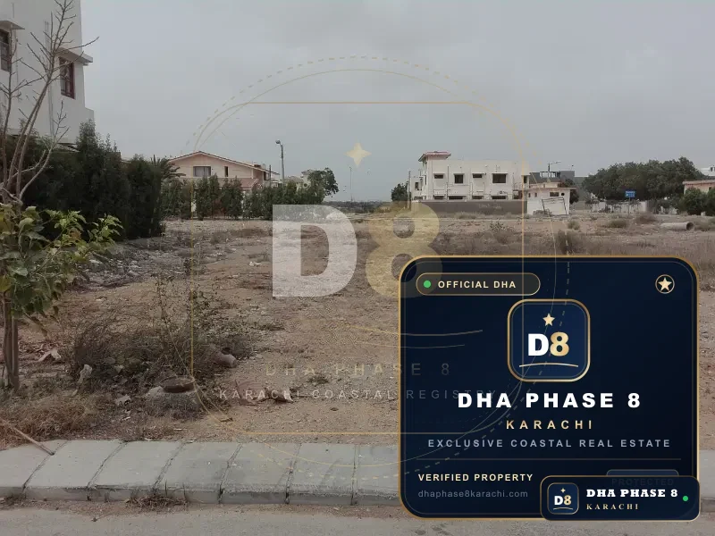 300 Sq Yd Residential Plot for Sale in Phase 8, DHA Phase 8