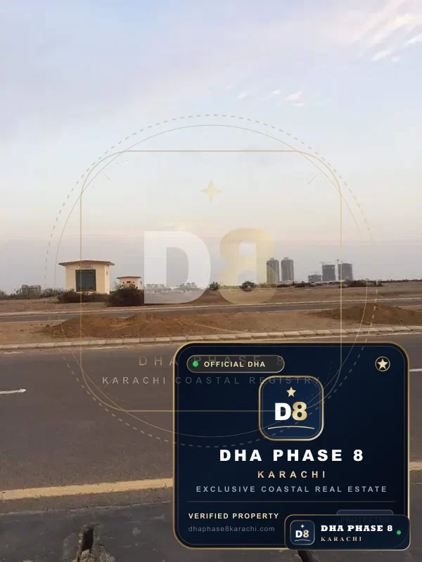 300 Sq Yd Commercial Plot for Sale in Phase 8 Extension, DHA Phase 8
