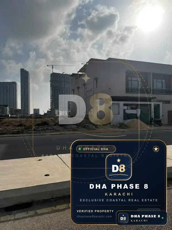 500 Sq Yd Residential Plot for Sale in Phase 8, DHA Phase 8