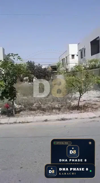 500 Sq Yd Residential Plot for Sale in Zone A, DHA Phase 8 | West Open