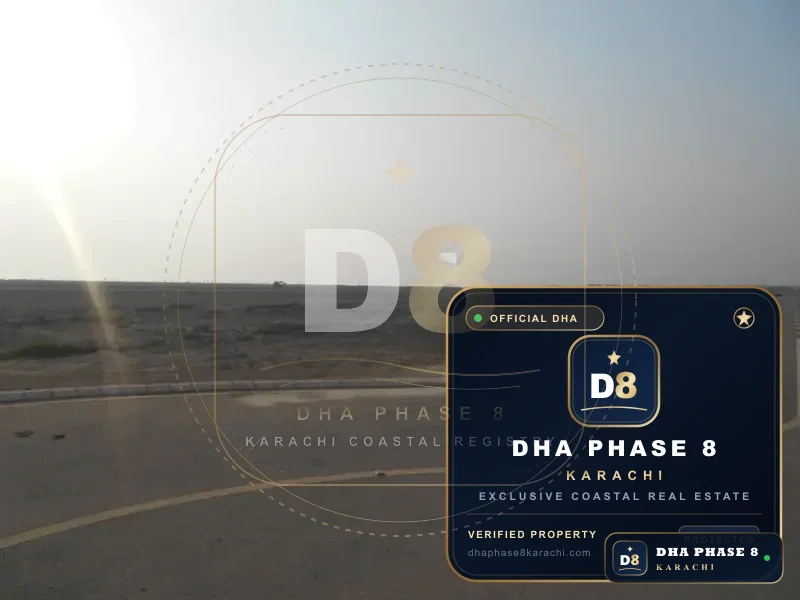 1,000 Sq Yd Residential Plot for Sale in Phase 8, DHA Phase 8
