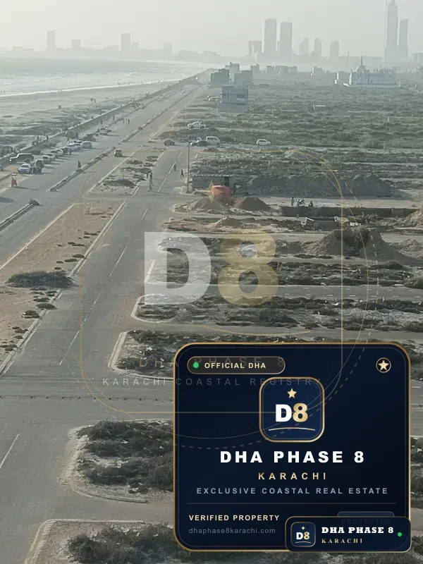 100 Sq Yd Commercial Plot for Sale in Peninsula Commercial, DHA Phase 8