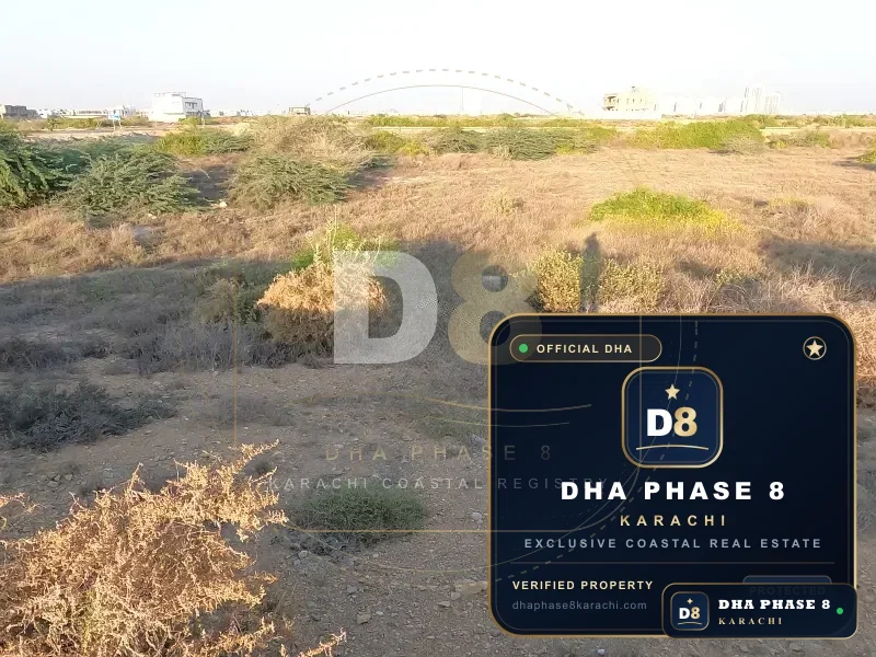 100 Sq Yd Residential Plot for Sale in Phase 8, DHA Phase 8