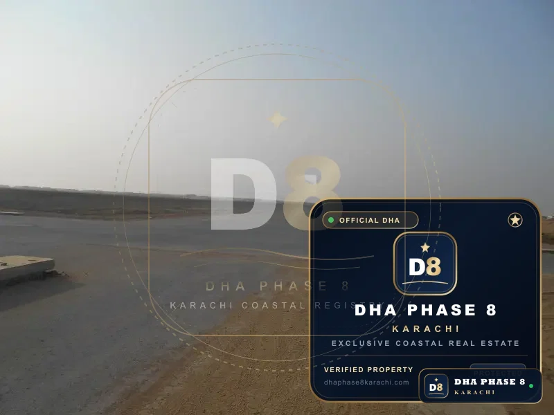 100 Sq Yd Commercial Plot for Sale in Peninsula Commercial, DHA Phase 8