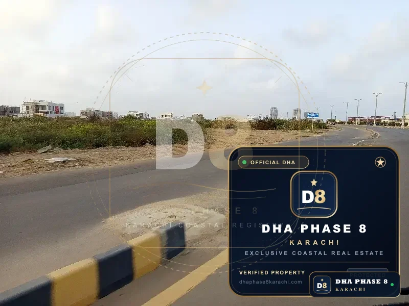 500 Sq Yd Residential Plot for Sale in Phase 8, DHA Phase 8