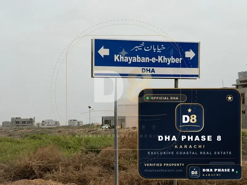 666 Sq Yd Residential Plot for Sale in Phase 8, DHA Phase 8 | West Open