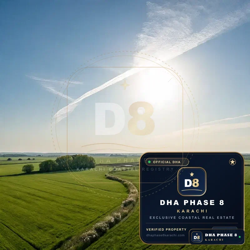 666 Sq Yd Residential Plot for Sale in Phase 8, DHA Phase 8