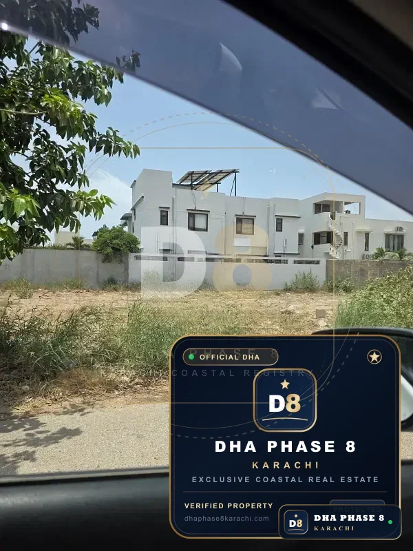 2,000 Sq Yd Residential Plot for Sale in Khayaban-e-Ghalib, DHA Phase 8