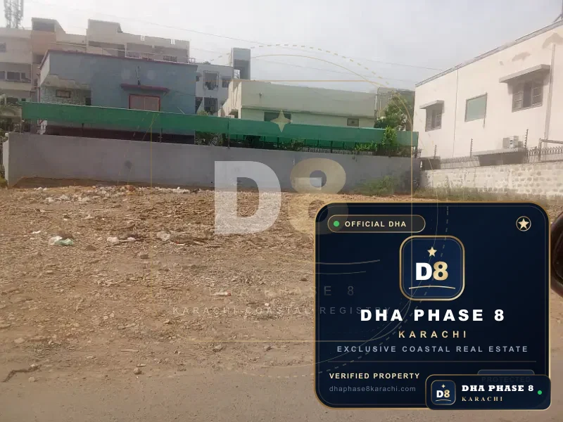 500 Sq Yd Residential Plot for Sale in Phase 8, DHA Phase 8