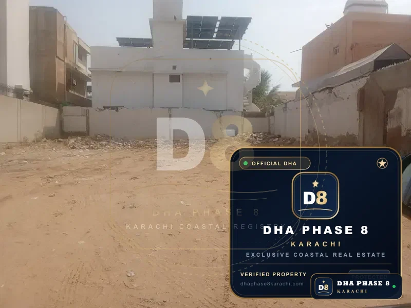500 Sq Yd Residential Plot for Sale in Phase 8, DHA Phase 8