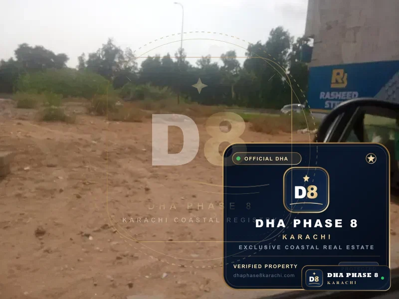 500 Sq Yd Residential Plot for Sale in Phase 8, DHA Phase 8